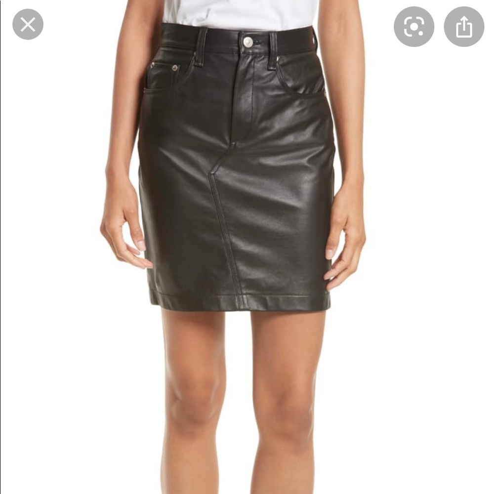 Leather skirt Rag & Bone